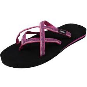 Teva Olowahu Women's Strappy Flip Flop in Fuchsia Size 11
